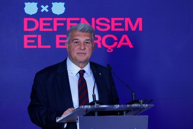 虎扑-官方：巴萨公布主席选举结果，拉波尔塔再次当选